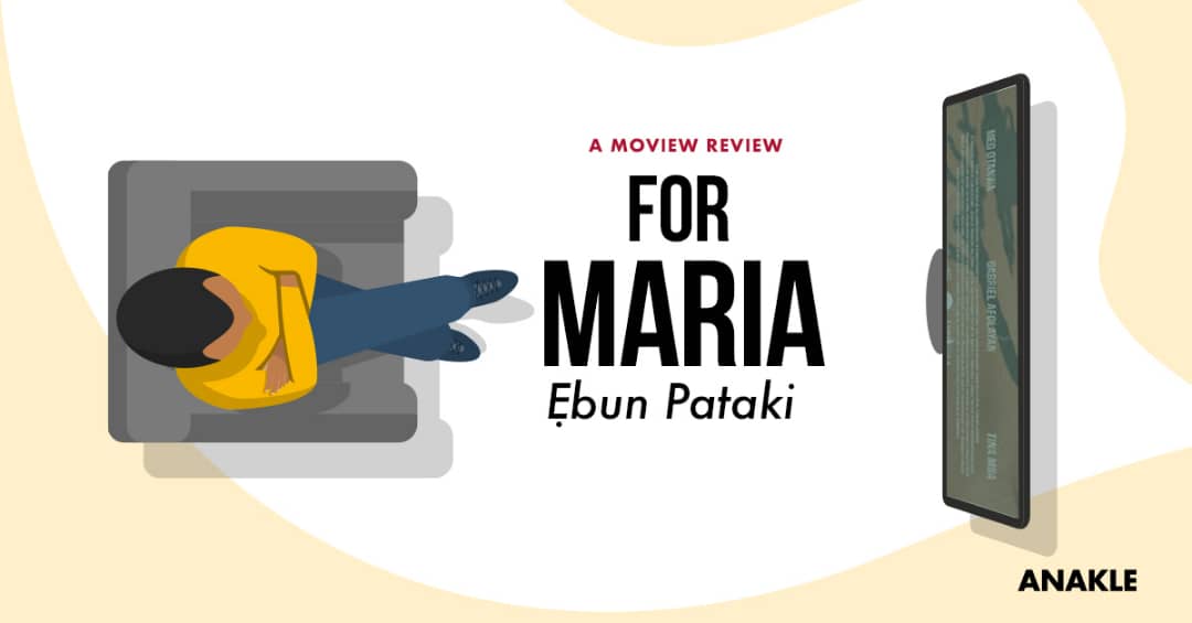 Let’s Talk Elements: For Maria Ebun Pataki